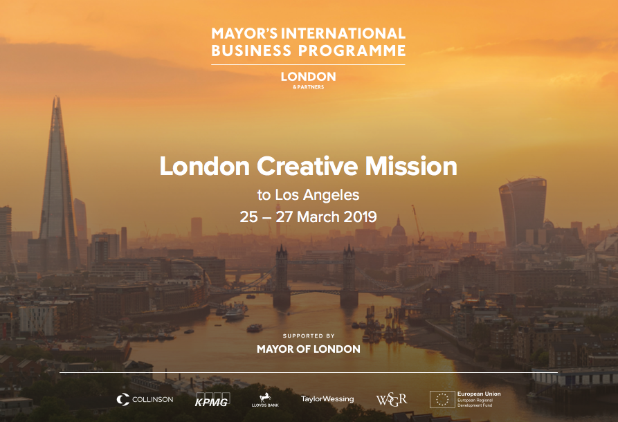 MovieLabs host Mayor of London’s International Business Programme