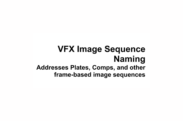 Movielabs partners with ETC@USC to publish VFX file naming specification white paper