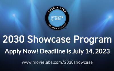 MovieLabs Launches This Year’s 2030 Showcase Program Highlighting Growth Towards Delivering the 2030 Vision